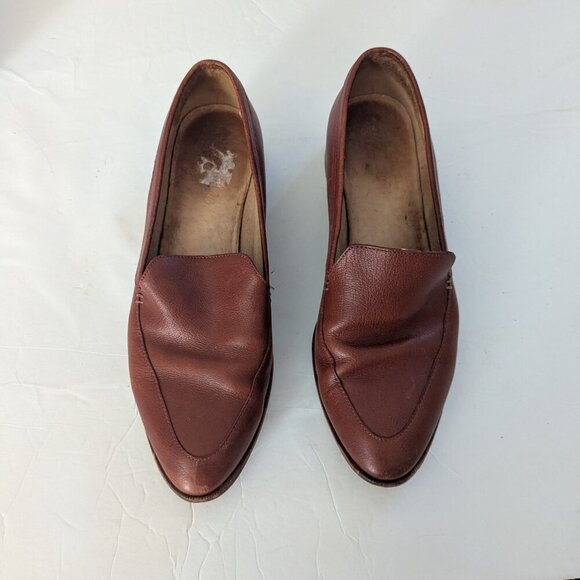 Madewell The Frances Loafer Brown Slip On Boat Shoe Preppy Academia Normcore - Picture 7 of 9